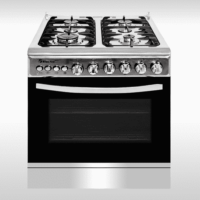 بوتجاز ريال تك نيوشف استانلس كامل 60*60