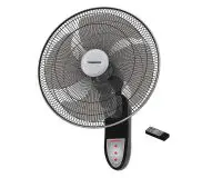 مروحة حائط تورنيدو 18 بوصة ، 4 ريشة مزودة بـ 3 سرعات و ريموت كنترول EPS-18R