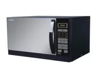 ميكرويف شارب شواية سعة 25 لتر ، 900 وات لون أسود مزود بـشواية و 6 قوائم للطهي R-750MR(K)